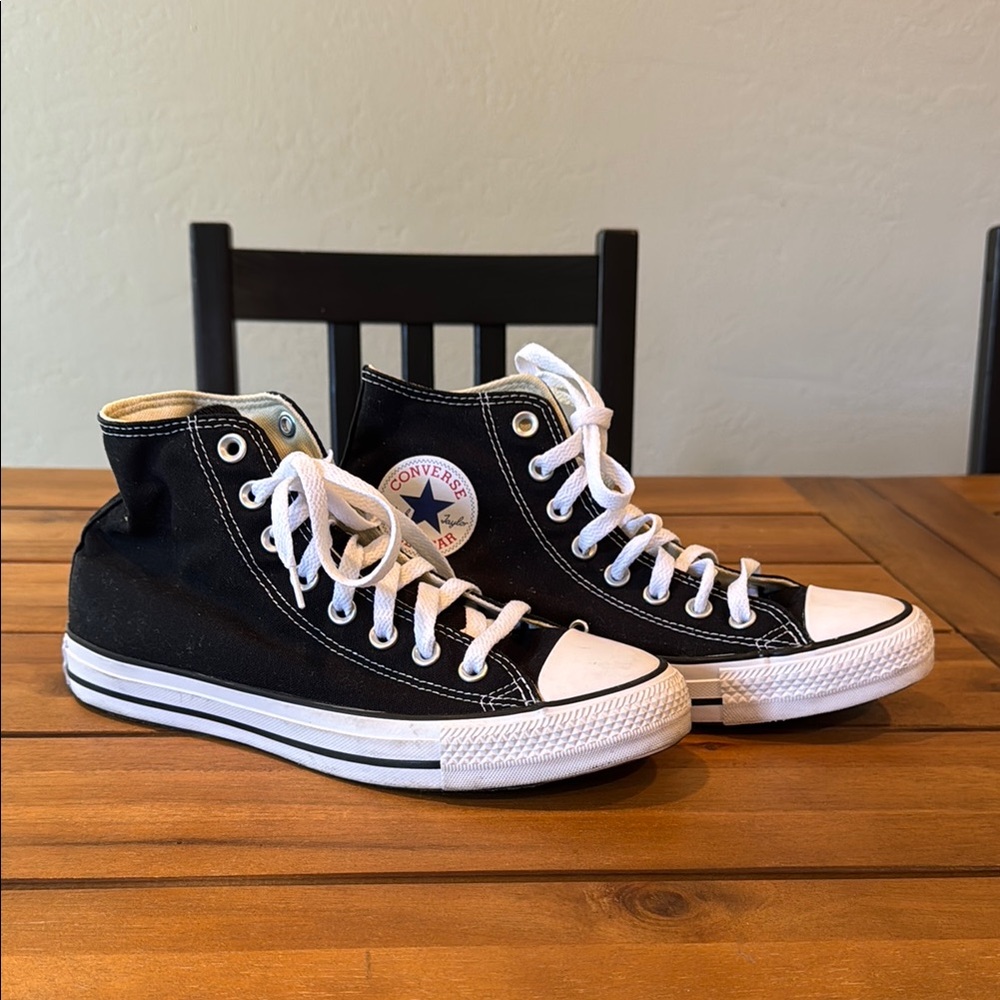 Converse Black High-Top Sneakers